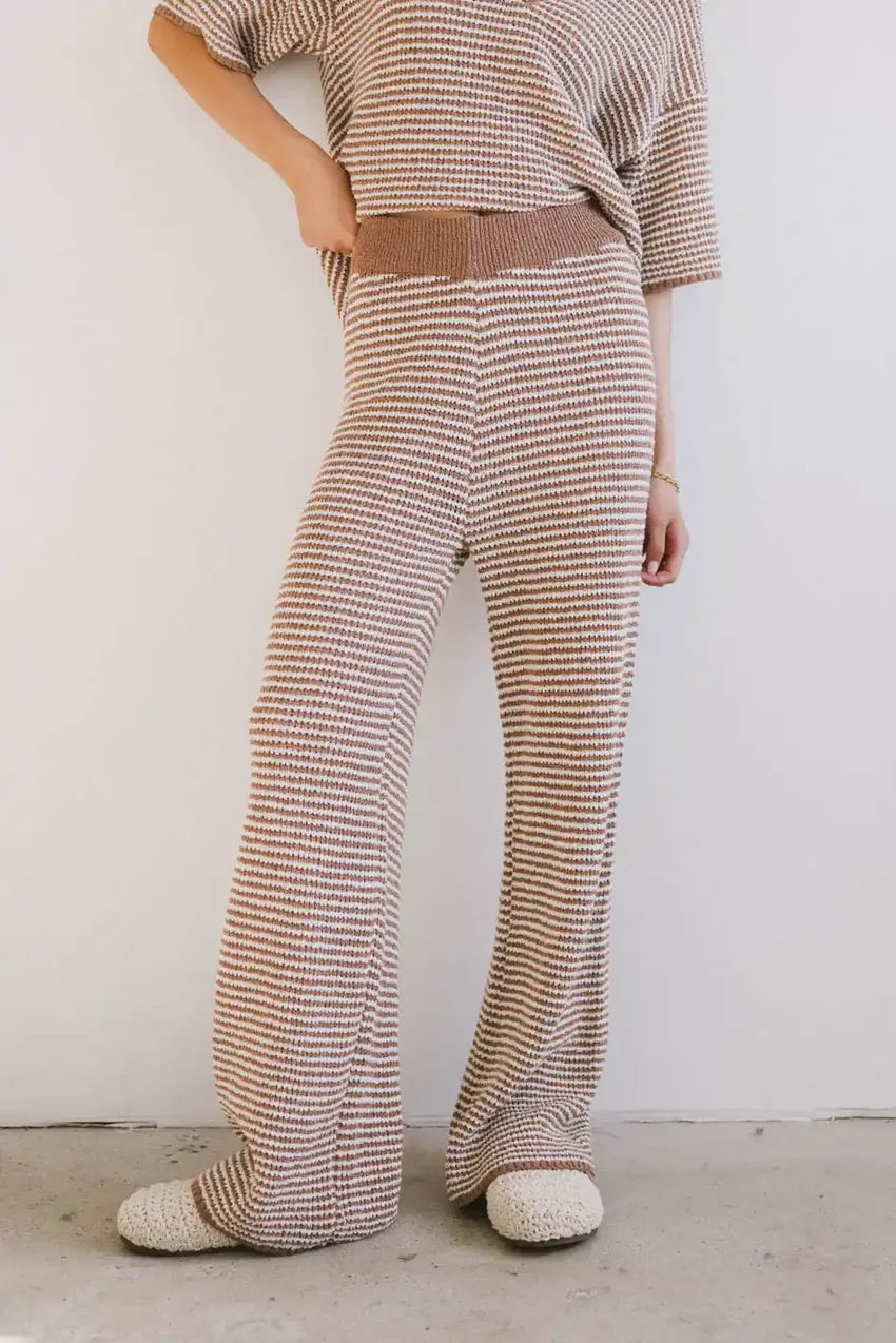 Matilda Striped Knit Pants - FINAL SALE
