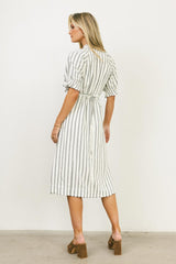 Bextor Striped Midi Dress - FINAL SALE