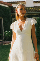 Sol Embroidered Maxi Dress - FINAL SALE