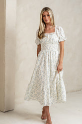 Travis Floral Midi Dress - FINAL SALE