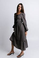 Anista Anne Maxi Dress in Black - FINAL SALE