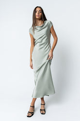 Korri Satin Maxi Dress - FINAL SALE