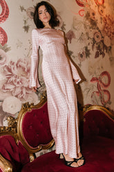 Melody Ultra Maxi Dress in Pink - FINAL SALE