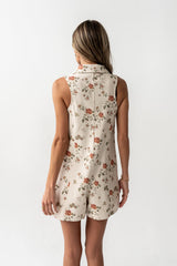 Chloe Floral Romper - FINAL SALE