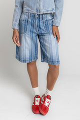 Franklin Striped Bermuda Shorts - FINAL SALE