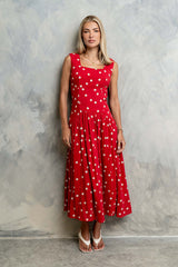 Dacey Polka Dot Midi Dress - FINAL SALE