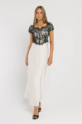 Briar Polka Dot Maxi Dress