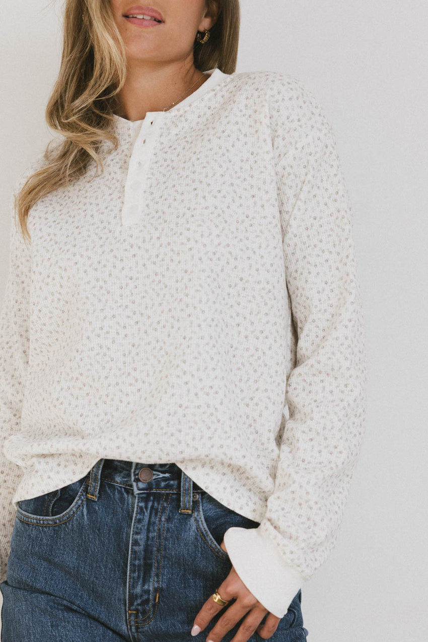 Talithia Floral Knit Top - FINAL SALE